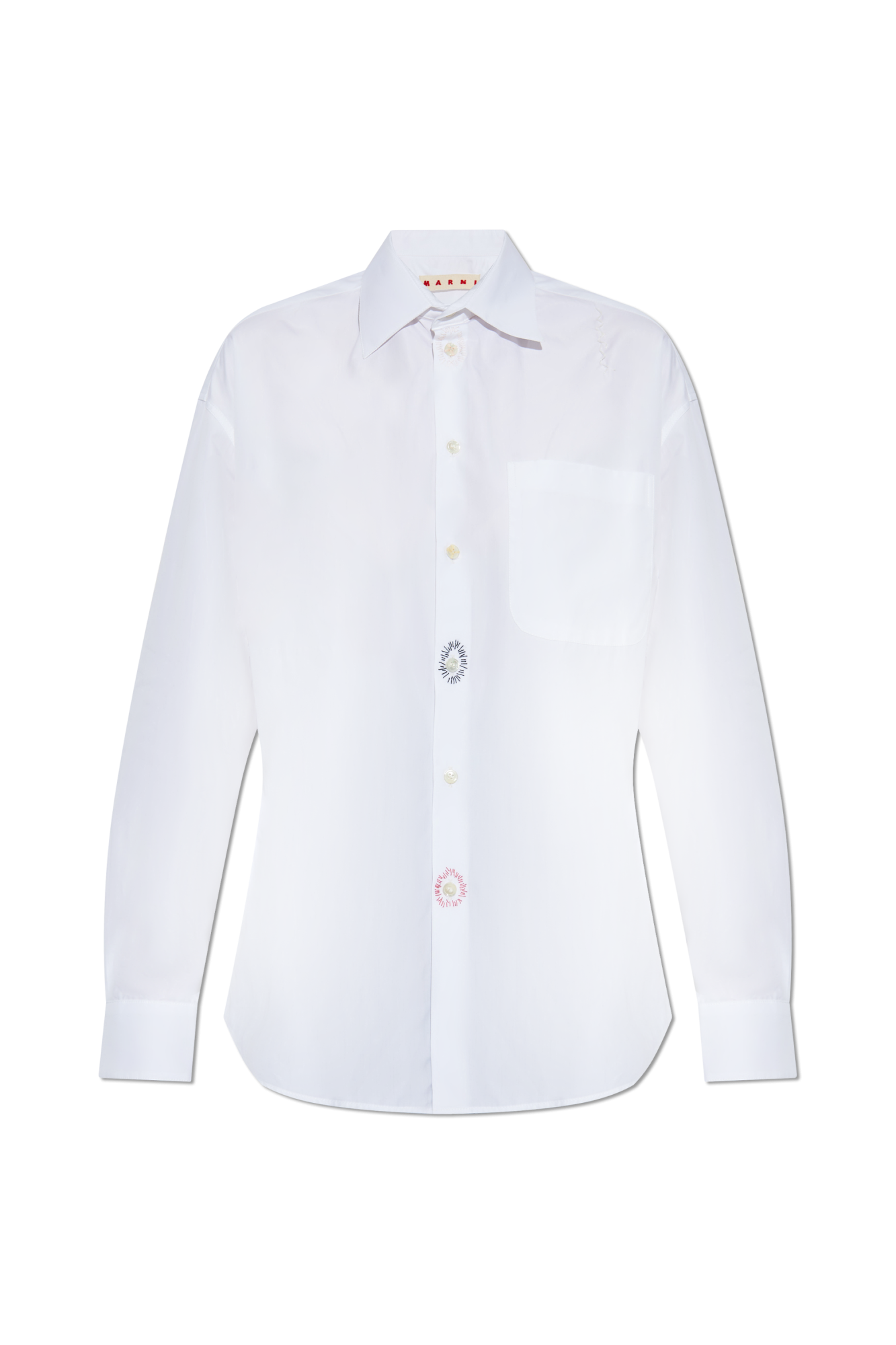 White Cotton shirt Marni - Vitkac Australia